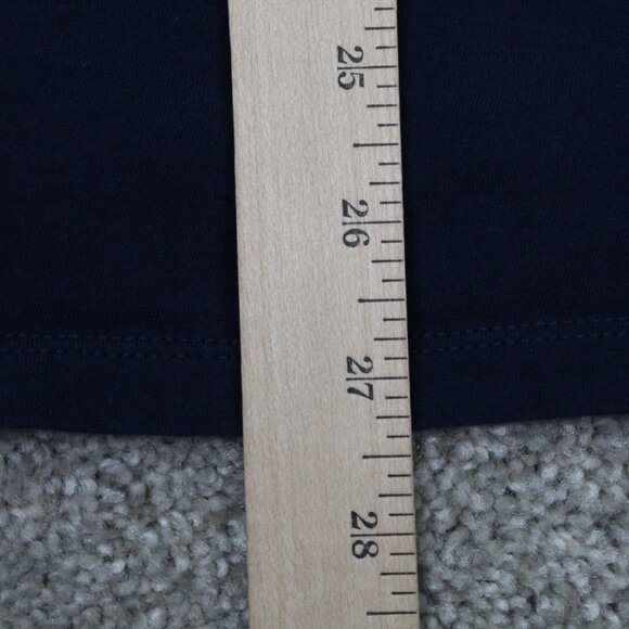 Nike NE Patriots Shirt Mens XL Blue Athletic Cut Cotton NFL Long Sleeve Pullover - Picture 12 of 13